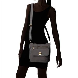 NWT Baggallini Antalya crossover charcoal bag